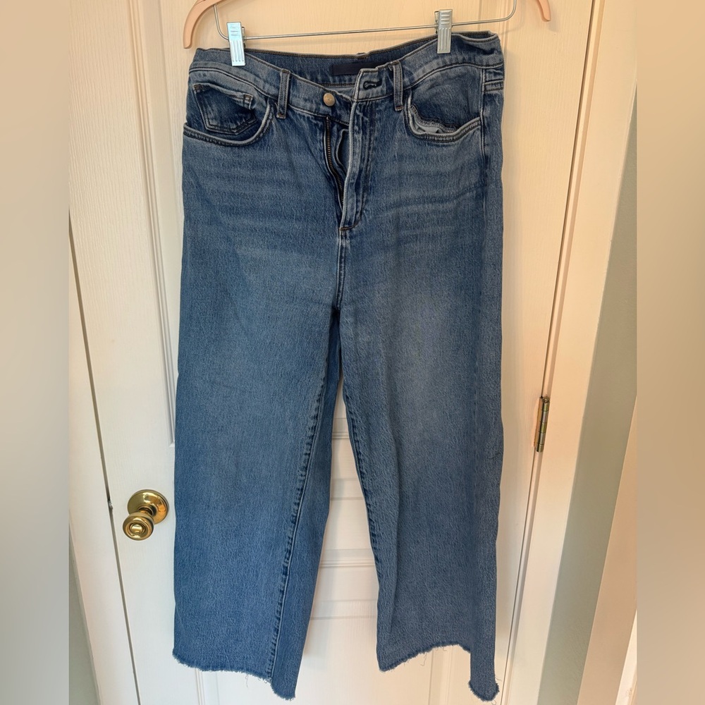 Joe's Jeans Mia High Ride Wide Ankle Jeans